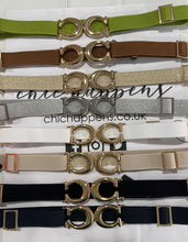 Load image into Gallery viewer, The Coach Stretch Belt (new colours) - chichappensboutique
