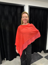 Load image into Gallery viewer, Chiffon Edge Poncho (various colours) - chichappensboutique