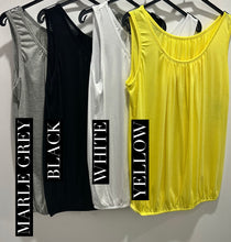 Load image into Gallery viewer, Essential Pleat Front Bubble Top (various colours) - chichappensboutique