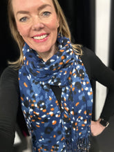 Load image into Gallery viewer, Abstract Camo Cashmere Blend Scarf (new colours) - chichappensboutique