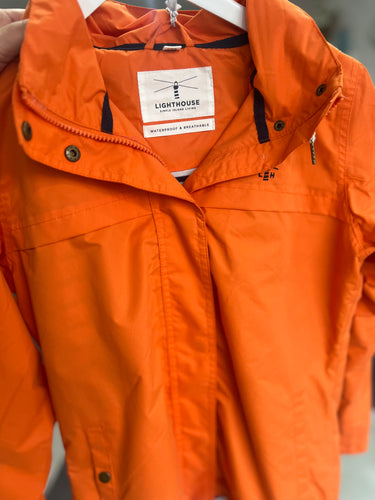 Lighthouse ORANGE Beachcomber Coat - chichappensboutique