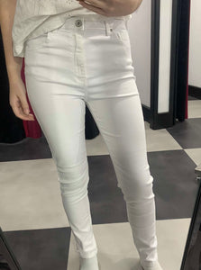 TOXIK 3 White Jeans - chichappensboutique