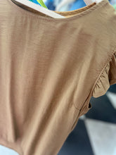 Load image into Gallery viewer, Button Back Frill Top (new colours) - chichappensboutique