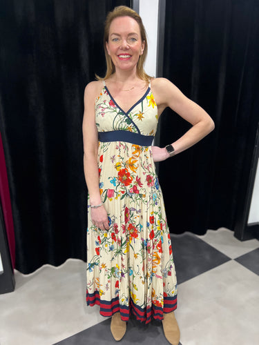 Floral Tiered Maxi - chichappensboutique