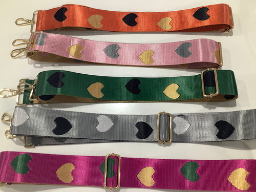 Valentines Bag Straps (various colours) - chichappensboutique