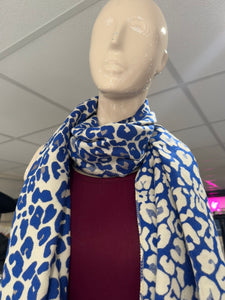 Leopard Print Cashmere Blend Supersoft Scarf (various colours) - chichappensboutique