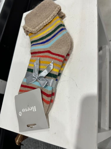 Cuffed Rainbow Socks