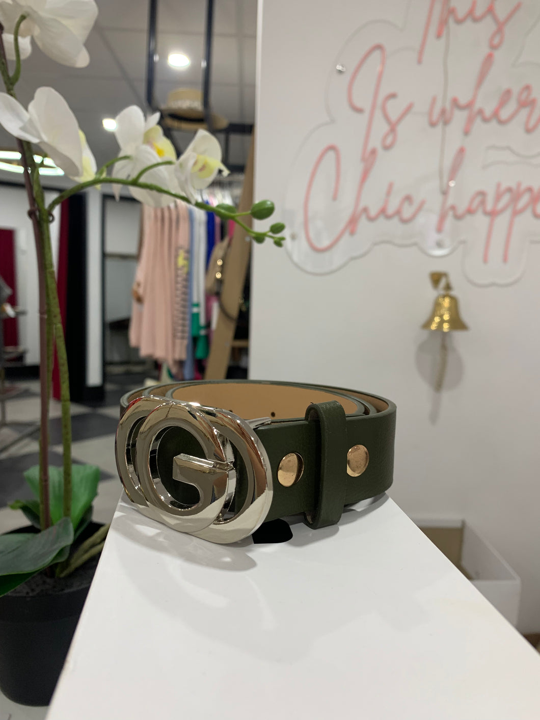 Triple G Belt (various colours) - chichappensboutique
