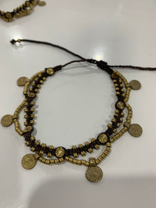 Gold Tassle Anklets - chichappensboutique