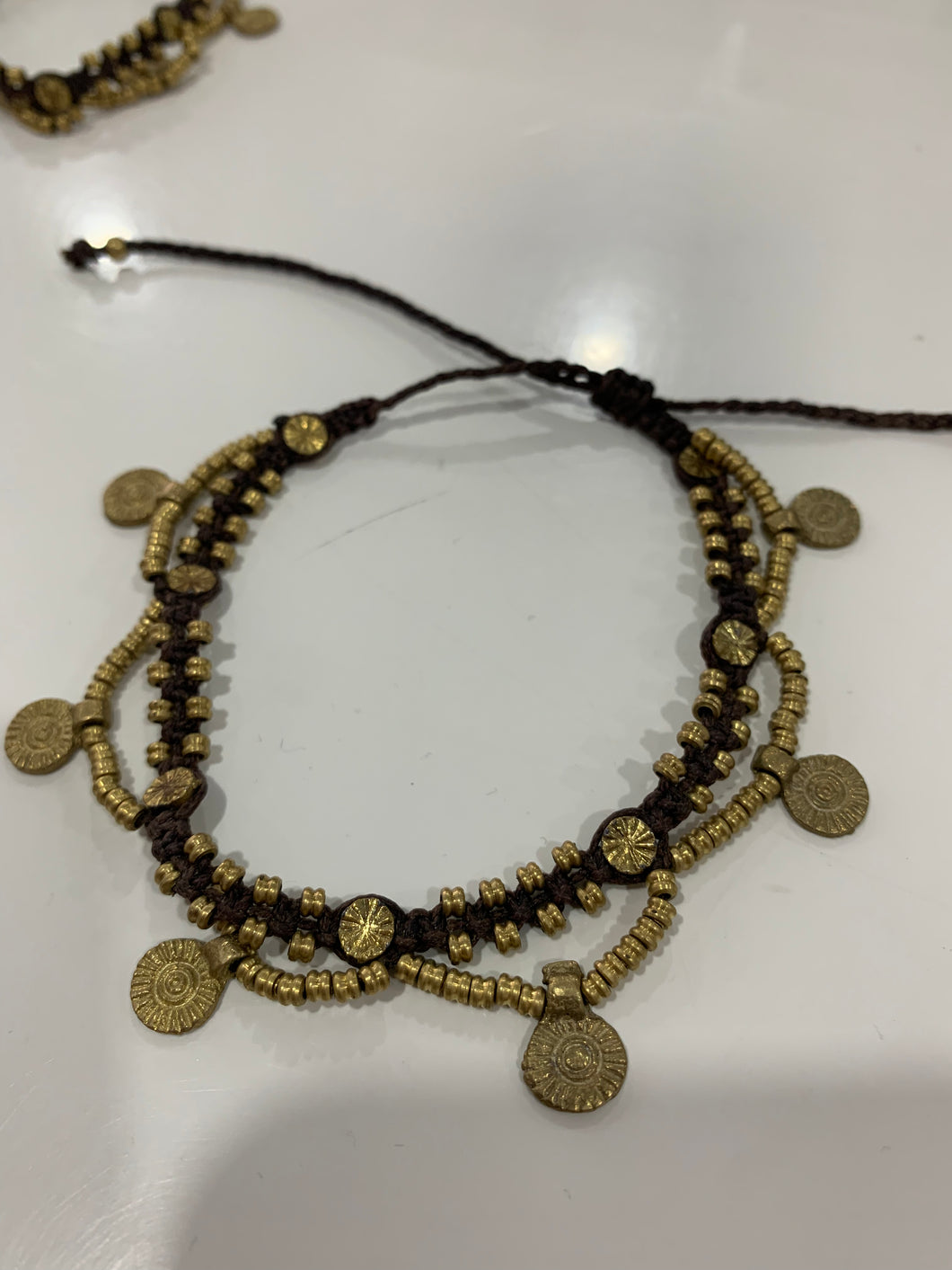 Gold Tassle Anklets - chichappensboutique
