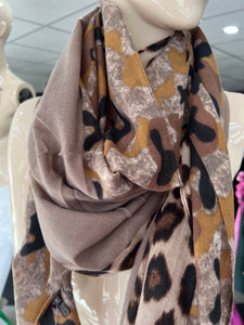 Abstract Camo Scarf (various colours) - chichappensboutique