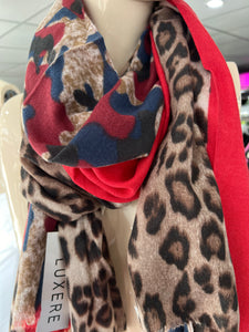 Abstract Camo Scarf (various colours) - chichappensboutique