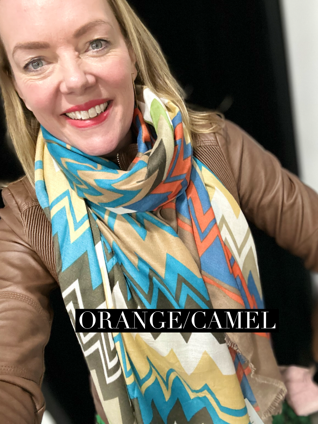 Zig Zag Scarf (various colours) - chichappensboutique
