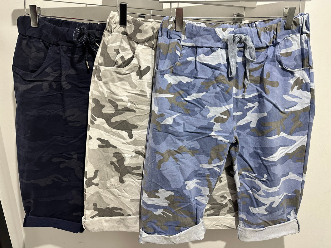 Camo Magic Shorts (various colours) - chichappensboutique