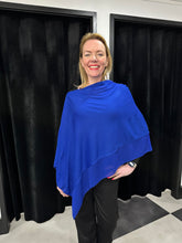 Load image into Gallery viewer, Chiffon Edge Poncho (various colours) - chichappensboutique