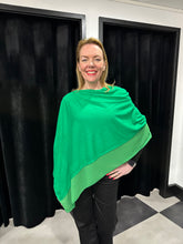 Load image into Gallery viewer, Chiffon Edge Poncho (various colours) - chichappensboutique