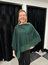 Load image into Gallery viewer, Chiffon Edge Poncho (various colours) - chichappensboutique