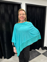 Load image into Gallery viewer, Chiffon Edge Poncho (various colours) - chichappensboutique