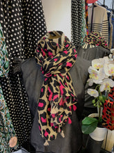 Load image into Gallery viewer, Ivy Leopard Scarf (various colours) - chichappensboutique
