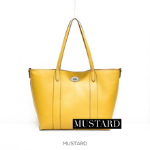 Load image into Gallery viewer, Leather Tote Bag (various colours) - chichappensboutique