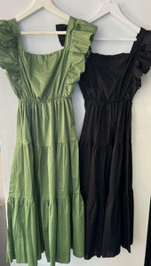 Dorothy Midi Dress (various colours) - chichappensboutique