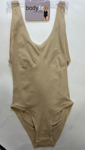 Bodyfit Smoothing Bodysuit (Nude) - chichappensboutique