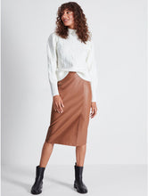 Load image into Gallery viewer, Faux Leather Pencil Skirt (various colours) - chichappensboutique