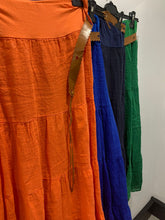 Load image into Gallery viewer, Linen Maxi Skirt (various colours) - chichappensboutique