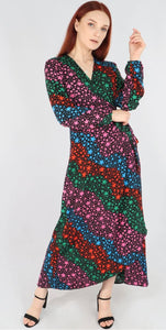 Star Wrap Dress - chichappensboutique