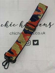 Wide Fabric Handbag Straps (various designs) - chichappensboutique