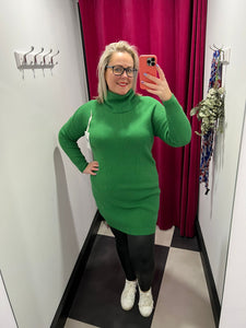 Longline Roll Neck Jumper - chichappensboutique