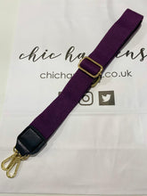 Load image into Gallery viewer, Plain Fabric Handbag Strap (various colours) - chichappensboutique
