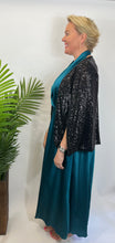 Load image into Gallery viewer, Dynasty Sequin Cape Jacket (various colours) - chichappensboutique