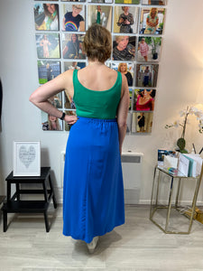 Pleat Front Skirt (various colours) - chichappensboutique