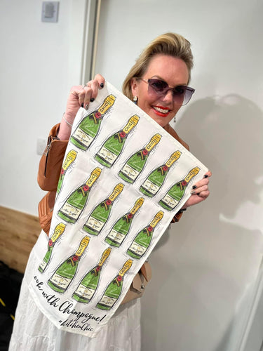 Kitchen Chic Tea Towel (various designs) - chichappensboutique