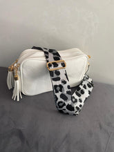 Load image into Gallery viewer, Camera Crossbody Bag with Animal Strap (various colors) - chichappensboutique