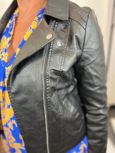 Stella Faux Leather Jacket - chichappensboutique