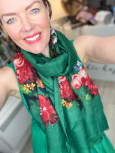 Load image into Gallery viewer, Dolce Floral Scarf (various colours) - chichappensboutique