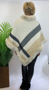 The Charlize Poncho (various colours) - chichappensboutique