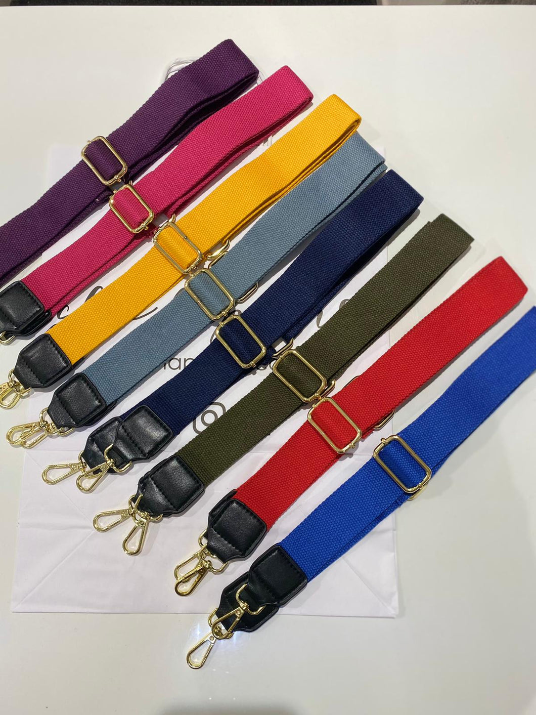 Plain Fabric Handbag Strap (various colours) - chichappensboutique