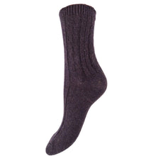 Load image into Gallery viewer, Joya Ribbed Wool Blend Socks (various colours) - chichappensboutique
