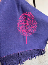 Load image into Gallery viewer, Cashmere Feel Tree Scarf (various colours) - chichappensboutique