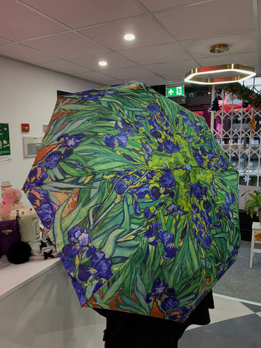 Impressionist Iris Umbrella - chichappensboutique