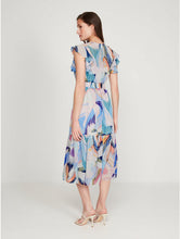 Load image into Gallery viewer, Palm Print Ruffle Dress - chichappensboutique
