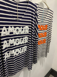 Amour Breton Top (various colours) - chichappensboutique