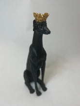 Load image into Gallery viewer, Dog Sculpture with Crown - chichappensboutique