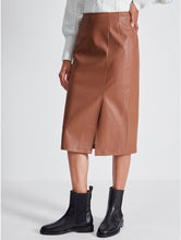 Load image into Gallery viewer, Faux Leather Pencil Skirt (various colours) - chichappensboutique