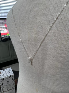 Diamanté Oval Necklace - chichappensboutique