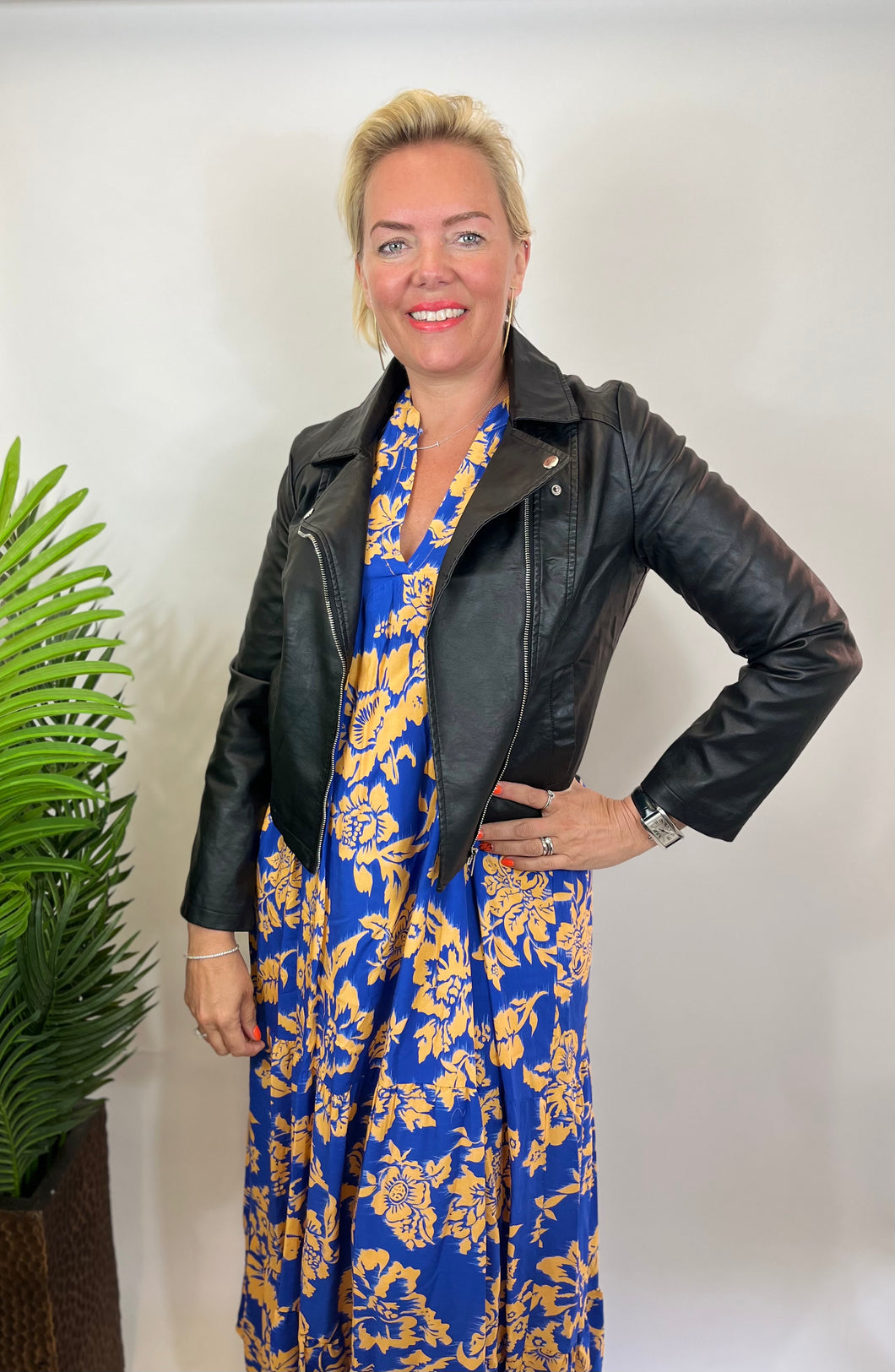 Stella Faux Leather Jacket - chichappensboutique
