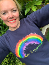 Load image into Gallery viewer, Rainbow Sweatshirt for the NHS - chichappensboutique